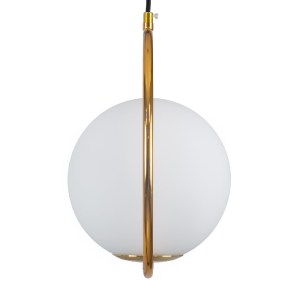 glo-00932-00932_6 GLOBOSTAR® MADRID 00932 ΜΟΝΤΕΡΝΟ ΚΡΕΜΑΣΤΟ ΦΩΤΙΣΤΙΚΟ ΜΠΑΛΑ ΜΟΝΟΦΩΤΟ 1 X E27 IP20 ΧΡΥΣΟ ΜΕΤΑ