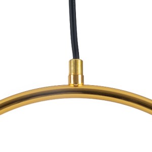 glo-00932-00932_9 GLOBOSTAR® MADRID 00932 ΜΟΝΤΕΡΝΟ ΚΡΕΜΑΣΤΟ ΦΩΤΙΣΤΙΚΟ ΜΠΑΛΑ ΜΟΝΟΦΩΤΟ 1 X E27 IP20 ΧΡΥΣΟ ΜΕΤΑ