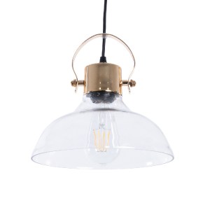 glo-00933-00933_7 GLOBOSTAR® JAVER 00933 VINTAGE ΚΡΕΜΑΣΤΟ ΦΩΤΙΣΤΙΚΟ ΚΑΜΠΑΝΑ ΜΟΝΟΦΩΤΟ 1 X E27 IP20 ΔΙΑΦΑΝΟ ΓΥ
