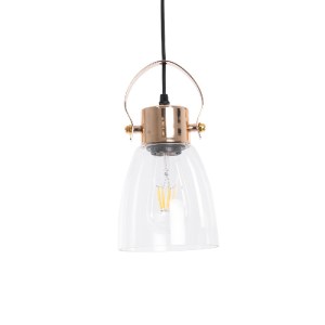 glo-00934-00934_2 GLOBOSTAR® JAVER 00934 VINTAGE ΚΡΕΜΑΣΤΟ ΦΩΤΙΣΤΙΚΟ ΚΑΜΠΑΝΑ ΜΟΝΟΦΩΤΟ 1 X E27 IP20 ΔΙΑΦΑΝΟ ΓΥ