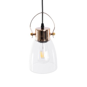 glo-00934-00934_5 GLOBOSTAR® JAVER 00934 VINTAGE ΚΡΕΜΑΣΤΟ ΦΩΤΙΣΤΙΚΟ ΚΑΜΠΑΝΑ ΜΟΝΟΦΩΤΟ 1 X E27 IP20 ΔΙΑΦΑΝΟ ΓΥ