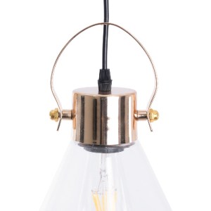 glo-00935-00935_7 GLOBOSTAR® JAVER 00935 VINTAGE ΚΡΕΜΑΣΤΟ ΦΩΤΙΣΤΙΚΟ ΚΑΜΠΑΝΑ ΜΟΝΟΦΩΤΟ 1 X E27 IP20 ΔΙΑΦΑΝΟ ΓΥ