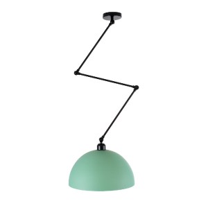 glo-00936-00936_5 GLOBOSTAR® LOTUS 00936 ΜΟΝΤΕΡΝΟ ΦΩΤΙΣΤΙΚΟ ΟΡΟΦΗΣ ΚΑΜΠΑΝΑ ΜΟΝΟΦΩΤΟ 1 X E27 IP20 ΠΡΑΣΙΝΟ, ΜΑ