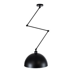 glo-00939-00939_4 GLOBOSTAR® LOTUS 00939 ΜΟΝΤΕΡΝΟ ΦΩΤΙΣΤΙΚΟ ΟΡΟΦΗΣ ΚΑΜΠΑΝΑ ΜΟΝΟΦΩΤΟ 1 X E27 IP20 ΜΑΥΡΟ & ΛΕΥ
