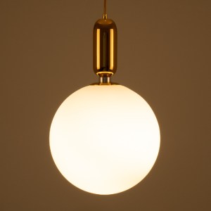 glo-00940-00940_2 GLOBOSTAR® MAVERICK 00940 ΜΟΝΤΕΡΝΟ ΚΡΕΜΑΣΤΟ ΦΩΤΙΣΤΙΚΟ ΜΠΑΛΑ ΜΟΝΟΦΩΤΟ 1 X E27 IP20 ΧΡΥΣΟ ΜΕ
