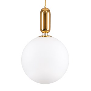 glo-00940-57b96b_00940_0 GLOBOSTAR® MAVERICK 00940 ΜΟΝΤΕΡΝΟ ΚΡΕΜΑΣΤΟ ΦΩΤΙΣΤΙΚΟ ΜΠΑΛΑ ΜΟΝΟΦΩΤΟ 1 X E27 IP20 ΧΡΥΣΟ ΜΕ