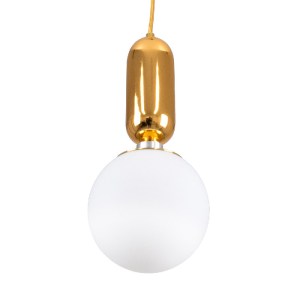 glo-00943-00943_4 GLOBOSTAR® MAVERICK 00943 ΜΟΝΤΕΡΝΟ ΚΡΕΜΑΣΤΟ ΦΩΤΙΣΤΙΚΟ ΜΠΑΛΑ ΜΟΝΟΦΩΤΟ 1 X E27 IP20 ΧΡΥΣΟ ΜΕ
