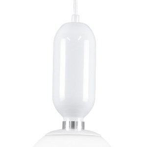 glo-00944-42fb60_00944_6 GLOBOSTAR® MAVERICK 00944 ΜΟΝΤΕΡΝΟ ΚΡΕΜΑΣΤΟ ΦΩΤΙΣΤΙΚΟ ΜΠΑΛΑ ΜΟΝΟΦΩΤΟ 1 X E27 IP20 ΛΕΥΚΟ ΜΕ