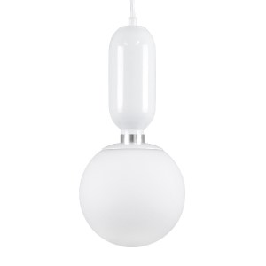 glo-00944-4dc45d_00944_0 GLOBOSTAR® MAVERICK 00944 ΜΟΝΤΕΡΝΟ ΚΡΕΜΑΣΤΟ ΦΩΤΙΣΤΙΚΟ ΜΠΑΛΑ ΜΟΝΟΦΩΤΟ 1 X E27 IP20 ΛΕΥΚΟ ΜΕ