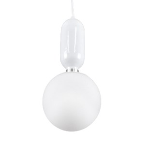 glo-00944-b0cbc1_00944_4 GLOBOSTAR® MAVERICK 00944 ΜΟΝΤΕΡΝΟ ΚΡΕΜΑΣΤΟ ΦΩΤΙΣΤΙΚΟ ΜΠΑΛΑ ΜΟΝΟΦΩΤΟ 1 X E27 IP20 ΛΕΥΚΟ ΜΕ