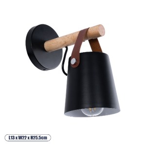 glo-00947-00947_0 GLOBOSTAR® AMY 00947 ΜΟΝΤΕΡΝΟ ΕΠΙΤΟΙΧΙΟ ΦΩΤΙΣΤΙΚΟ ΑΠΛΙΚΑ ΜΟΝΟΦΩΤΟ 1 X E27 IP20 ΜΑΥΡΟ ΜΕΤΑΛ