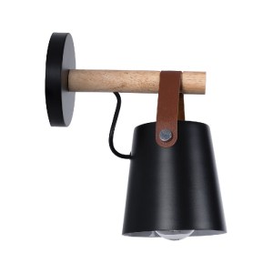 glo-00947-00947_5 GLOBOSTAR® AMY 00947 ΜΟΝΤΕΡΝΟ ΕΠΙΤΟΙΧΙΟ ΦΩΤΙΣΤΙΚΟ ΑΠΛΙΚΑ ΜΟΝΟΦΩΤΟ 1 X E27 IP20 ΜΑΥΡΟ ΜΕΤΑΛ