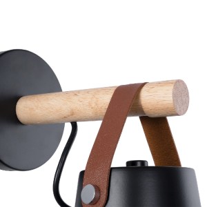 glo-00947-00947_6 GLOBOSTAR® AMY 00947 ΜΟΝΤΕΡΝΟ ΕΠΙΤΟΙΧΙΟ ΦΩΤΙΣΤΙΚΟ ΑΠΛΙΚΑ ΜΟΝΟΦΩΤΟ 1 X E27 IP20 ΜΑΥΡΟ ΜΕΤΑΛ