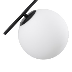glo-00952-00952_4 GLOBOSTAR® MONROE 00952 ΜΟΝΤΕΡΝΟ ΚΡΕΜΑΣΤΟ ΦΩΤΙΣΤΙΚΟ ΜΠΑΛΑ ΤΡΙΦΩΤΟ 3 X E27 IP20 ΜΑΥΡΟ ΜΕΤΑΛ