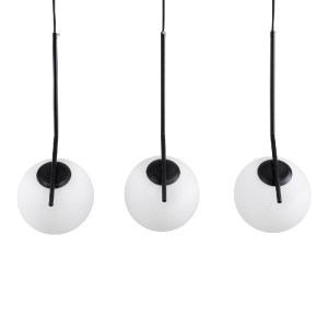 glo-00954-00954_4 GLOBOSTAR® MONROE 00954 ΜΟΝΤΕΡΝΟ ΚΡΕΜΑΣΤΟ ΦΩΤΙΣΤΙΚΟ ΡΑΓΑ ΤΡΙΦΩΤΟ 3 X E27 IP20 ΜΑΥΡΟ ΜΕΤΑΛΛ