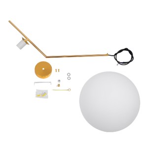 glo-00956-00956_10 GLOBOSTAR® MONROE 00956 ΜΟΝΤΕΡΝΟ ΚΡΕΜΑΣΤΟ ΦΩΤΙΣΤΙΚΟ ΟΡΟΦΗΣ ΜΕ ΝΤΟΥΙ 1 X E27 AC 220-240V IP