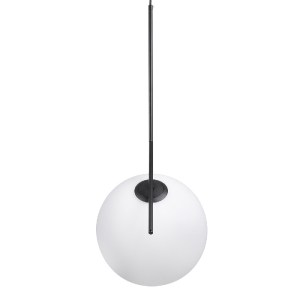 glo-00957-00957_6 GLOBOSTAR® MONROE 00957 ΜΟΝΤΕΡΝΟ ΚΡΕΜΑΣΤΟ ΦΩΤΙΣΤΙΚΟ ΜΠΑΛΑ ΜΟΝΟΦΩΤΟ 1 X E27 IP20 ΜΑΥΡΟ ΜΕΤΑ