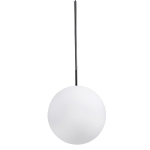 glo-00957-00957_8 GLOBOSTAR® MONROE 00957 ΜΟΝΤΕΡΝΟ ΚΡΕΜΑΣΤΟ ΦΩΤΙΣΤΙΚΟ ΜΠΑΛΑ ΜΟΝΟΦΩΤΟ 1 X E27 IP20 ΜΑΥΡΟ ΜΕΤΑ