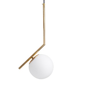 glo-00958-00958_4 GLOBOSTAR® MONROE 00958 ΜΟΝΤΕΡΝΟ ΚΡΕΜΑΣΤΟ ΦΩΤΙΣΤΙΚΟ ΜΠΑΛΑ ΜΟΝΟΦΩΤΟ 1 X E27 IP20 ΧΡΥΣΟ ΜΕΤΑ