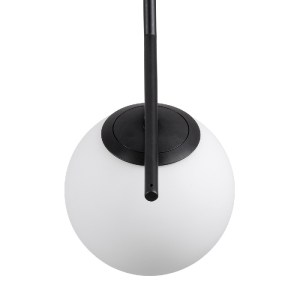 glo-00959-00959_7 GLOBOSTAR® MONROE 00959 ΜΟΝΤΕΡΝΟ ΚΡΕΜΑΣΤΟ ΦΩΤΙΣΤΙΚΟ ΜΠΑΛΑ ΜΟΝΟΦΩΤΟ 1 X E27 IP20 ΜΑΥΡΟ ΜΕΤΑ