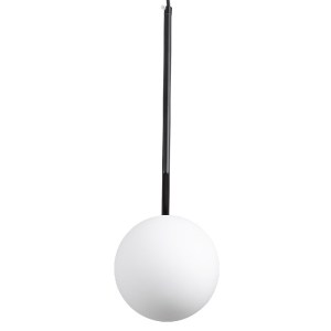 glo-00959-00959_8 GLOBOSTAR® MONROE 00959 ΜΟΝΤΕΡΝΟ ΚΡΕΜΑΣΤΟ ΦΩΤΙΣΤΙΚΟ ΜΠΑΛΑ ΜΟΝΟΦΩΤΟ 1 X E27 IP20 ΜΑΥΡΟ ΜΕΤΑ