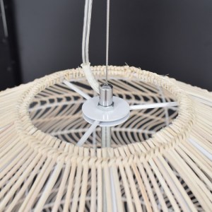 glo-00965-00965_6 GLOBOSTAR® MALIBU 00965 BOHO ΚΡΕΜΑΣΤΟ ΦΩΤΙΣΤΙΚΟ ΠΛΕΓΜΑ ΜΟΝΟΦΩΤΟ 1 X E27 IP20 ΛΕΥΚΟ ΞΥΛΟ - 