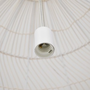 glo-00965-00965_7 GLOBOSTAR® MALIBU 00965 BOHO ΚΡΕΜΑΣΤΟ ΦΩΤΙΣΤΙΚΟ ΠΛΕΓΜΑ ΜΟΝΟΦΩΤΟ 1 X E27 IP20 ΛΕΥΚΟ ΞΥΛΟ - 