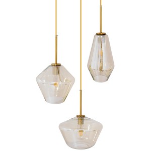 glo-00978-00978_2 GLOBOSTAR® AMARIS 00978 ΜΟΝΤΕΡΝΟ ΚΡΕΜΑΣΤΟ ΦΩΤΙΣΤΙΚΟ ΟΡΟΦΗΣ ΜΕ ΝΤΟΥΙ 3 X E27 AC 220-240V IP