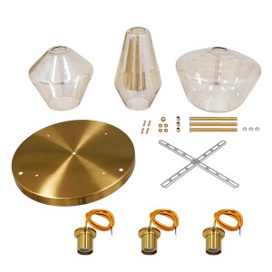 glo-00978-00978_6 GLOBOSTAR® AMARIS 00978 ΜΟΝΤΕΡΝΟ ΚΡΕΜΑΣΤΟ ΦΩΤΙΣΤΙΚΟ ΟΡΟΦΗΣ ΜΕ ΝΤΟΥΙ 3 X E27 AC 220-240V IP