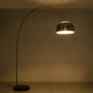 glo-00990-00990_2 GLOBOSTAR® PRAGUE 00990 ΜΟΝΤΕΡΝΟ ΕΠΙΔΑΠΕΔΙΟ ΦΩΤΙΣΤΙΚΟ ΜΟΝΟΦΩΤΟ 1 X E27 IP20 ΑΣΗΜΙ ΑΛΟΥΜΙΝΙ