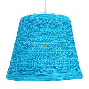 glo-00995-00995_3 GLOBOSTAR® PLAYROOM 00995 VINTAGE ΚΡΕΜΑΣΤΟ ΦΩΤΙΣΤΙΚΟ ΚΑΜΠΑΝΑ ΜΟΝΟΦΩΤΟ 1 X E27 IP20 ΜΠΛΕ RA