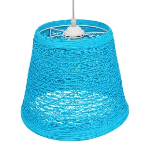 glo-00995-00995_4 GLOBOSTAR® PLAYROOM 00995 VINTAGE ΚΡΕΜΑΣΤΟ ΦΩΤΙΣΤΙΚΟ ΚΑΜΠΑΝΑ ΜΟΝΟΦΩΤΟ 1 X E27 IP20 ΜΠΛΕ RA