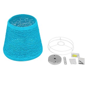 glo-00995-00995_6 GLOBOSTAR® PLAYROOM 00995 VINTAGE ΚΡΕΜΑΣΤΟ ΦΩΤΙΣΤΙΚΟ ΚΑΜΠΑΝΑ ΜΟΝΟΦΩΤΟ 1 X E27 IP20 ΜΠΛΕ RA