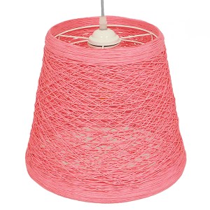 glo-00996-00996_4 GLOBOSTAR® PLAYROOM 00996 VINTAGE ΚΡΕΜΑΣΤΟ ΦΩΤΙΣΤΙΚΟ ΚΑΜΠΑΝΑ ΜΟΝΟΦΩΤΟ 1 X E27 IP20 ΡΟΖ RAT