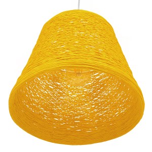 glo-00998-00998_5 GLOBOSTAR® PLAYROOM 00998 VINTAGE ΚΡΕΜΑΣΤΟ ΦΩΤΙΣΤΙΚΟ ΚΑΜΠΑΝΑ ΜΟΝΟΦΩΤΟ 1 X E27 IP20 ΚΙΤΡΙΝΟ