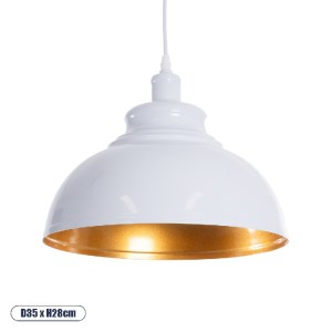 glo-00999-00999_0 GLOBOSTAR® ANDY 00999 ΜΟΝΤΕΡΝΟ ΚΡΕΜΑΣΤΟ ΦΩΤΙΣΤΙΚΟ ΚΑΜΠΑΝΑ ΜΟΝΟΦΩΤΟ 1 X E27 IP20 ΛΕΥΚΟ & ΧΡ