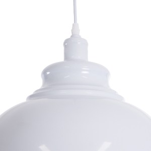 glo-00999-00999_7 GLOBOSTAR® ANDY 00999 ΜΟΝΤΕΡΝΟ ΚΡΕΜΑΣΤΟ ΦΩΤΙΣΤΙΚΟ ΚΑΜΠΑΝΑ ΜΟΝΟΦΩΤΟ 1 X E27 IP20 ΛΕΥΚΟ & ΧΡ