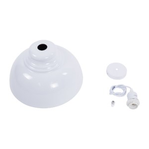 glo-00999-00999_9 GLOBOSTAR® ANDY 00999 ΜΟΝΤΕΡΝΟ ΚΡΕΜΑΣΤΟ ΦΩΤΙΣΤΙΚΟ ΚΑΜΠΑΝΑ ΜΟΝΟΦΩΤΟ 1 X E27 IP20 ΛΕΥΚΟ & ΧΡ