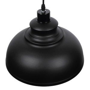 glo-01000-01000_4 GLOBOSTAR® ANDY 01000 ΜΟΝΤΕΡΝΟ ΚΡΕΜΑΣΤΟ ΦΩΤΙΣΤΙΚΟ ΚΑΜΠΑΝΑ ΜΟΝΟΦΩΤΟ 1 X E27 IP20 ΜΑΥΡΟ & ΧΡ