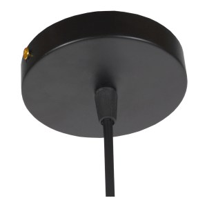 glo-01000-01000_6 GLOBOSTAR® ANDY 01000 ΜΟΝΤΕΡΝΟ ΚΡΕΜΑΣΤΟ ΦΩΤΙΣΤΙΚΟ ΚΑΜΠΑΝΑ ΜΟΝΟΦΩΤΟ 1 X E27 IP20 ΜΑΥΡΟ & ΧΡ