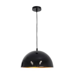glo-01004-01004_4 GLOBOSTAR® MEDEA 01004 ΜΟΝΤΕΡΝΟ ΚΡΕΜΑΣΤΟ ΦΩΤΙΣΤΙΚΟ ΚΑΜΠΑΝΑ ΜΟΝΟΦΩΤΟ 1 X E27 IP20 ΜΑΥΡΟ & Χ
