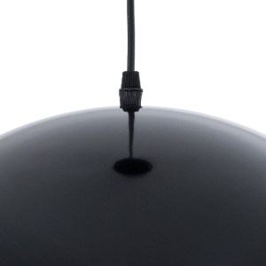 glo-01004-01004_9 GLOBOSTAR® MEDEA 01004 ΜΟΝΤΕΡΝΟ ΚΡΕΜΑΣΤΟ ΦΩΤΙΣΤΙΚΟ ΚΑΜΠΑΝΑ ΜΟΝΟΦΩΤΟ 1 X E27 IP20 ΜΑΥΡΟ & Χ
