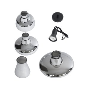 glo-01011-01011_10 GLOBOSTAR® FEMINE 01011 ΜΟΝΤΕΡΝΟ ΚΡΕΜΑΣΤΟ ΦΩΤΙΣΤΙΚΟ ΚΑΜΠΑΝΑ ΣΕΤ ΠΟΛΥΦΩΤΟ 4 X E27 IP20 ΔΙΑΦ