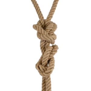 glo-01019-01019_7 GLOBOSTAR® ROPE 01019 VINTAGE ΚΡΕΜΑΣΤΟ ΦΩΤΙΣΤΙΚΟ ΑΝΑΡΤΗΣΗ ΔΙΦΩΤΟ 2 X E27 IP20 ΜΠΕΖ ΣΧΟΙΝΙ 