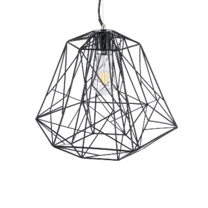 glo-01022-01022_7 GLOBOSTAR® GRID 01022 VINTAGE ΚΡΕΜΑΣΤΟ ΦΩΤΙΣΤΙΚΟ ΟΡΟΦΗΣ ΜΕ ΝΤΟΥΙ 1 X E27 AC 220-240V IP20 