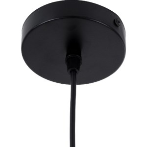 glo-01025-A-01025_a_9 GLOBOSTAR® SHANGHAI 01025-A ΜΟΝΤΕΡΝΟ ΚΡΕΜΑΣΤΟ ΦΩΤΙΣΤΙΚΟ ΚΑΜΠΑΝΑ ΜΟΝΟΦΩΤΟ 1 X E27 IP20 ΜΑΥΡ