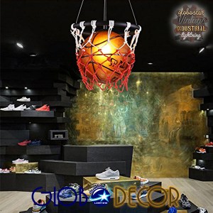 glo-01027-01027_2 GLOBOSTAR® NBA 01027 ΜΟΝΤΕΡΝΟ ΚΡΕΜΑΣΤΟ ΦΩΤΙΣΤΙΚΟ ΜΠΑΛΑ ΜΟΝΟΦΩΤΟ 1 X E27 IP20 ΠΟΡΤΟΚΑΛΙ & Μ