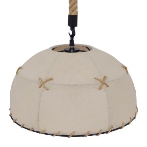 glo-01028-01028_05 GLOBOSTAR® ANTOINETTE 01028 VINTAGE ΚΡΕΜΑΣΤΟ ΦΩΤΙΣΤΙΚΟ ΚΑΜΠΑΝΑ ΜΟΝΟΦΩΤΟ 1 X E27 IP20 ΜΠΕΖ 