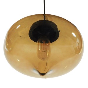 glo-01029-10001029_6 GLOBOSTAR® QUINN 01029 VINTAGE ΚΡΕΜΑΣΤΟ ΦΩΤΙΣΤΙΚΟ ΑΝΑΡΤΗΣΗ ΜΟΝΟΦΩΤΟ 1 X E27 IP20 ΜΕΛΙ ΓΥΑΛ