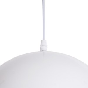 glo-01030-01030_8 GLOBOSTAR® CHIME 01030 ΜΟΝΤΕΡΝΟ ΚΡΕΜΑΣΤΟ ΦΩΤΙΣΤΙΚΟ ΚΑΜΠΑΝΑ ΜΟΝΟΦΩΤΟ 1 X E27 IP20 ΛΕΥΚΟ ΜΕΤ